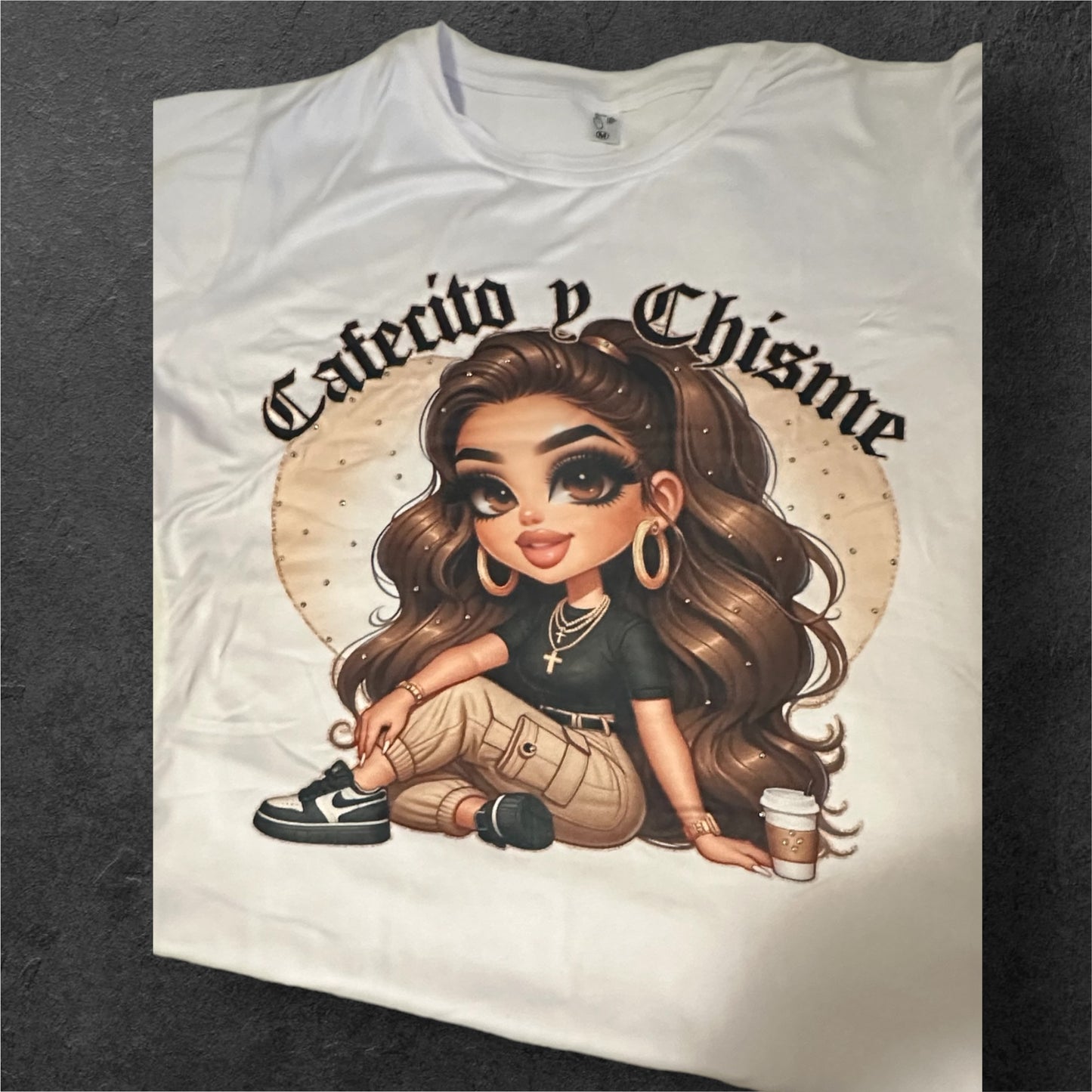 Limited Edition- Cafecito y Chisme shirt