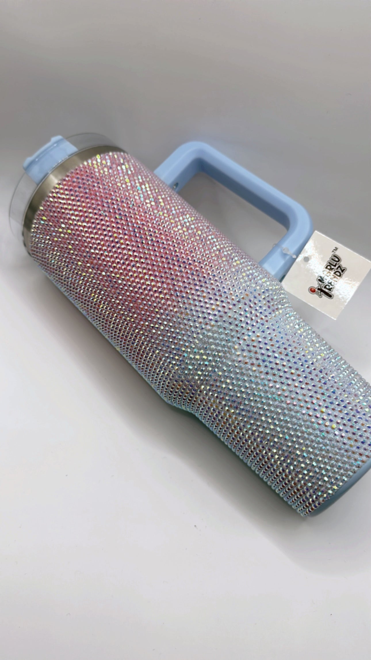 Light blue/pink Tumbler