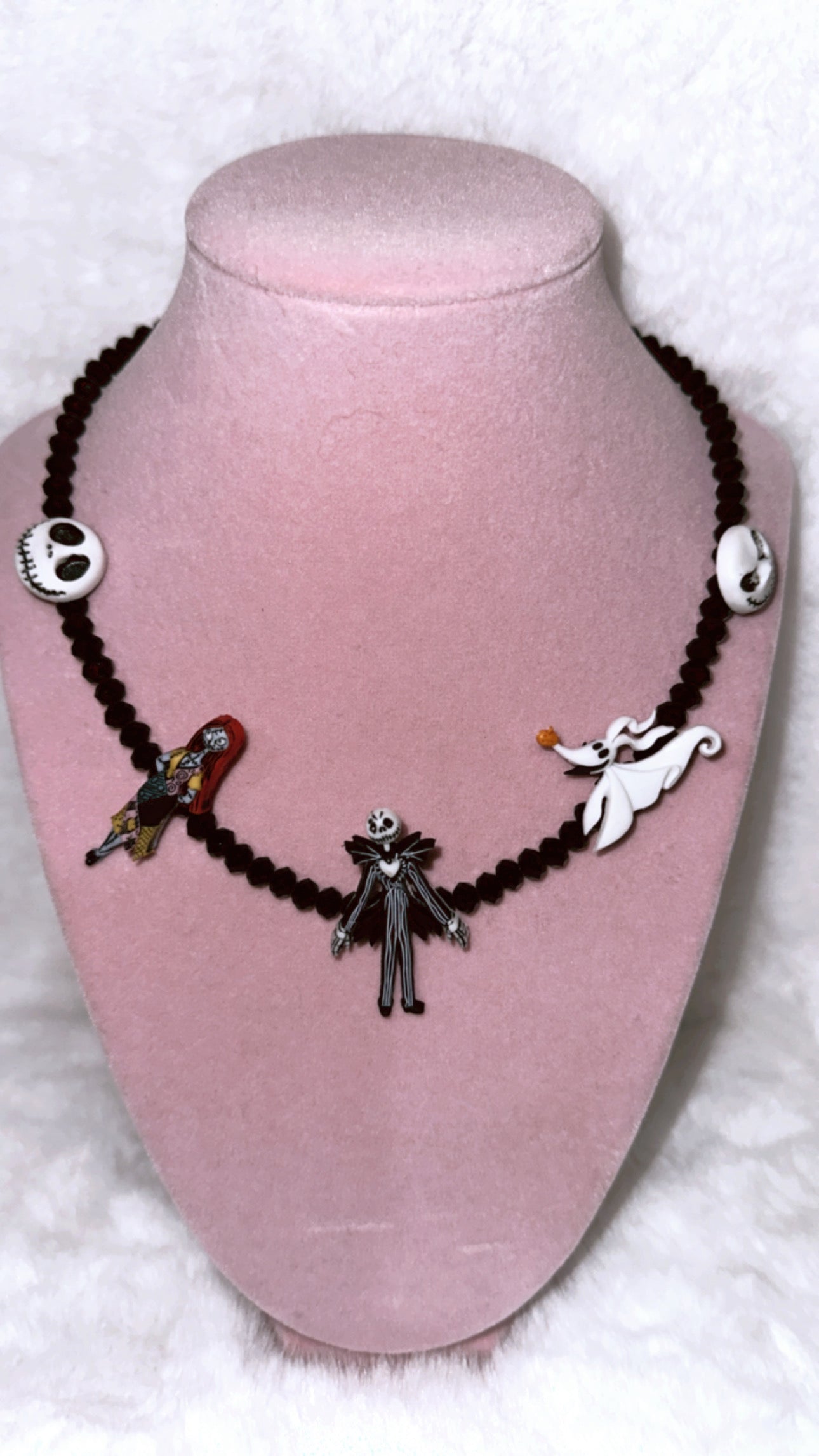 Sally and Jack nightmares before Christmas necklace