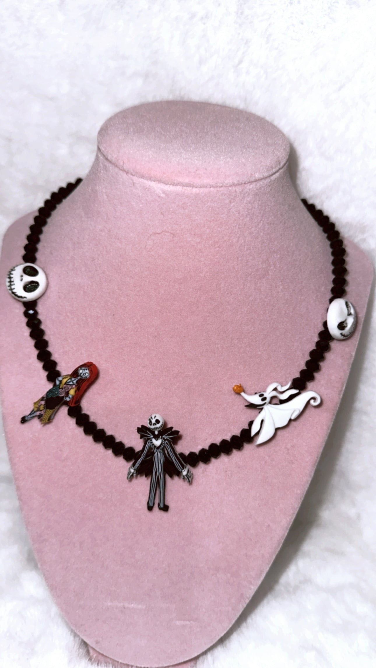 Sally and Jack nightmares before Christmas necklace