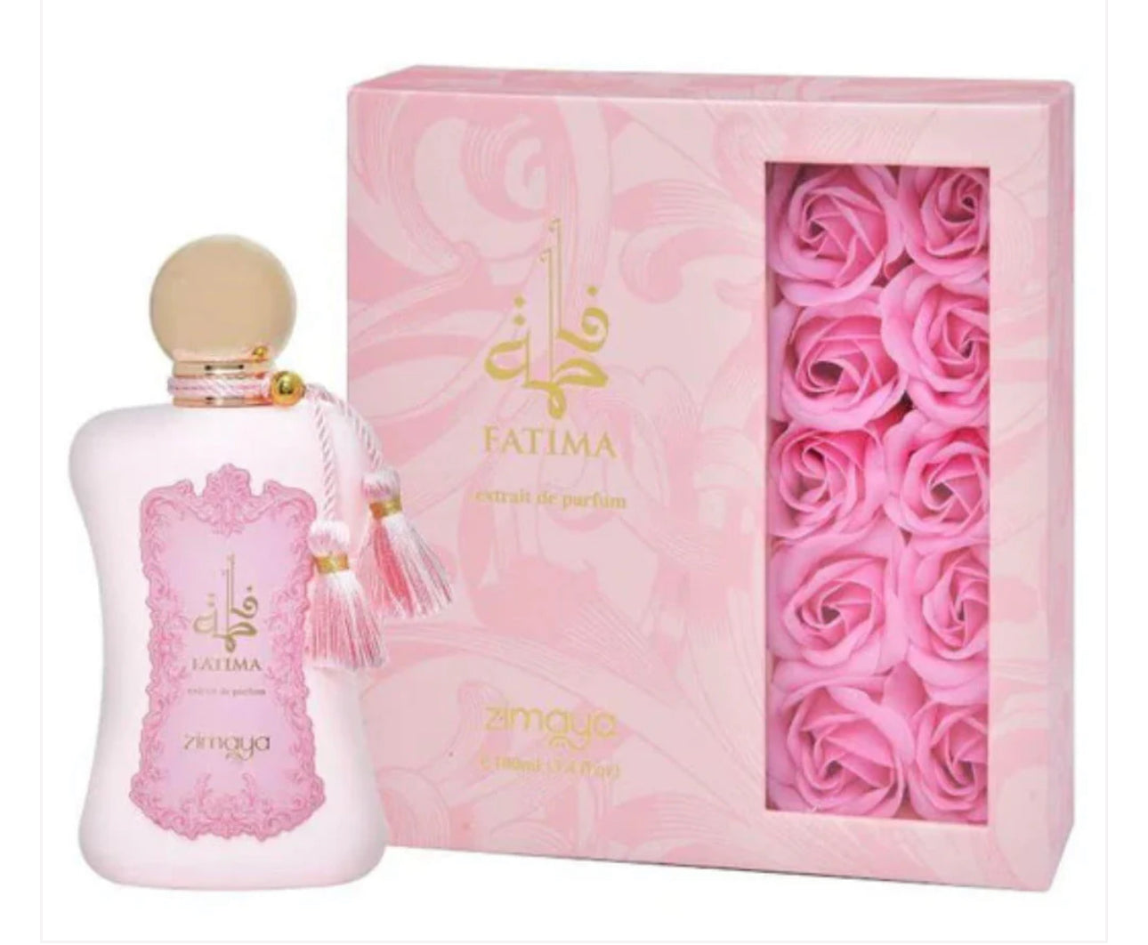 FATIMA PINK Women rose EDP - 100ML (3.40z) by Zimaya
