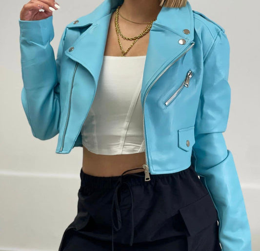 Leather faux Jacket