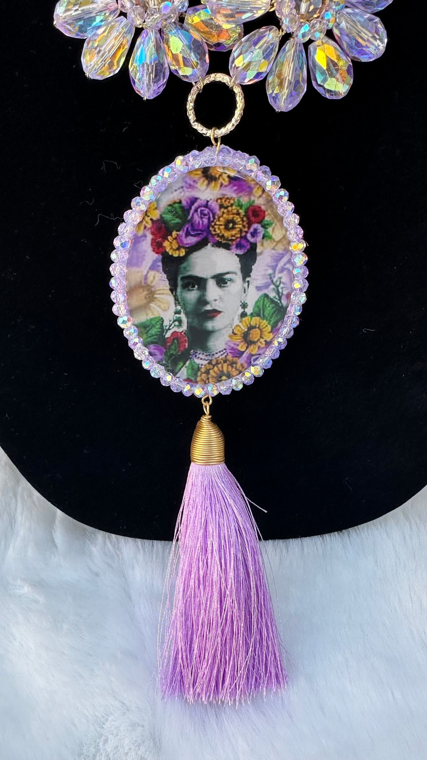 Lavender Frida Necklace