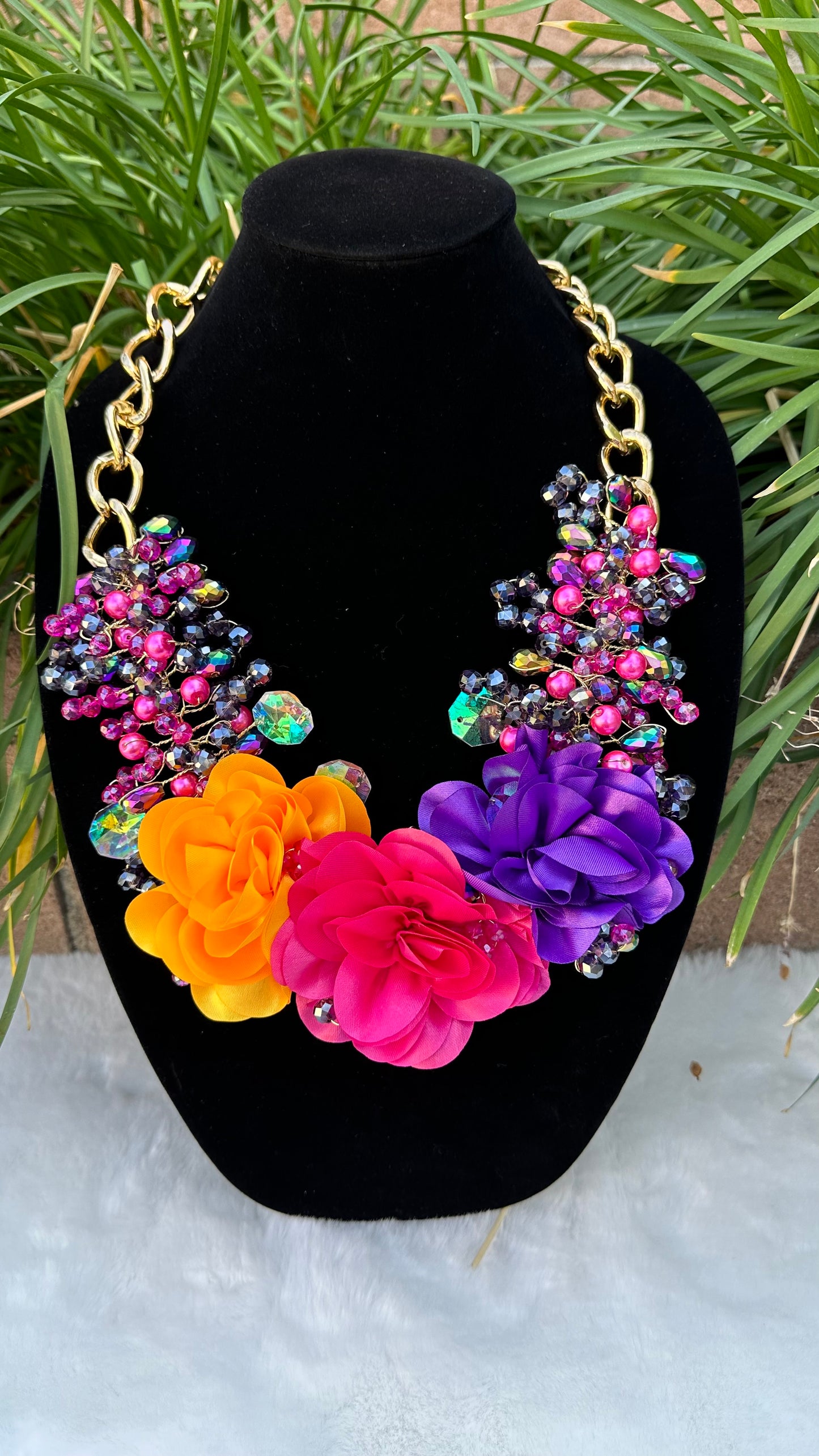 Flower Maxi Necklace