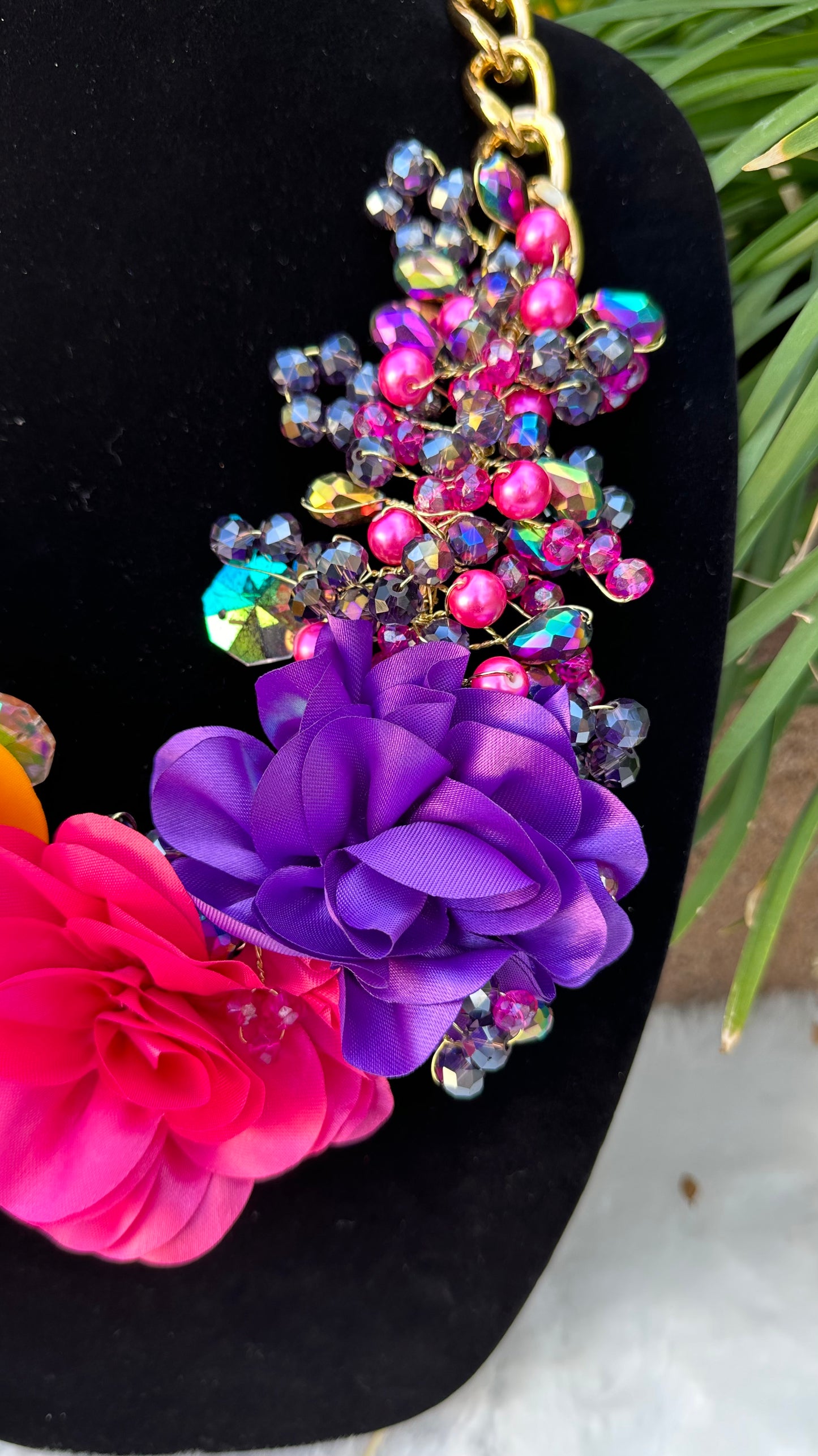 Flower Maxi Necklace