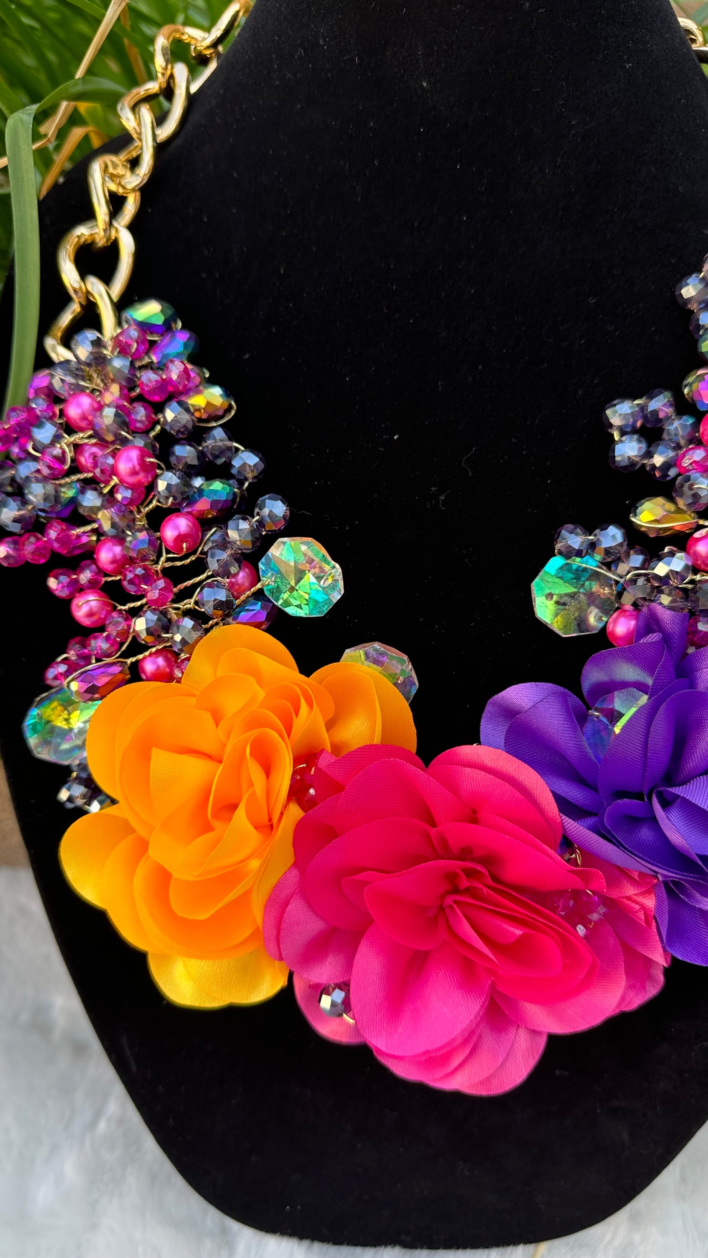 Flower Maxi Necklace