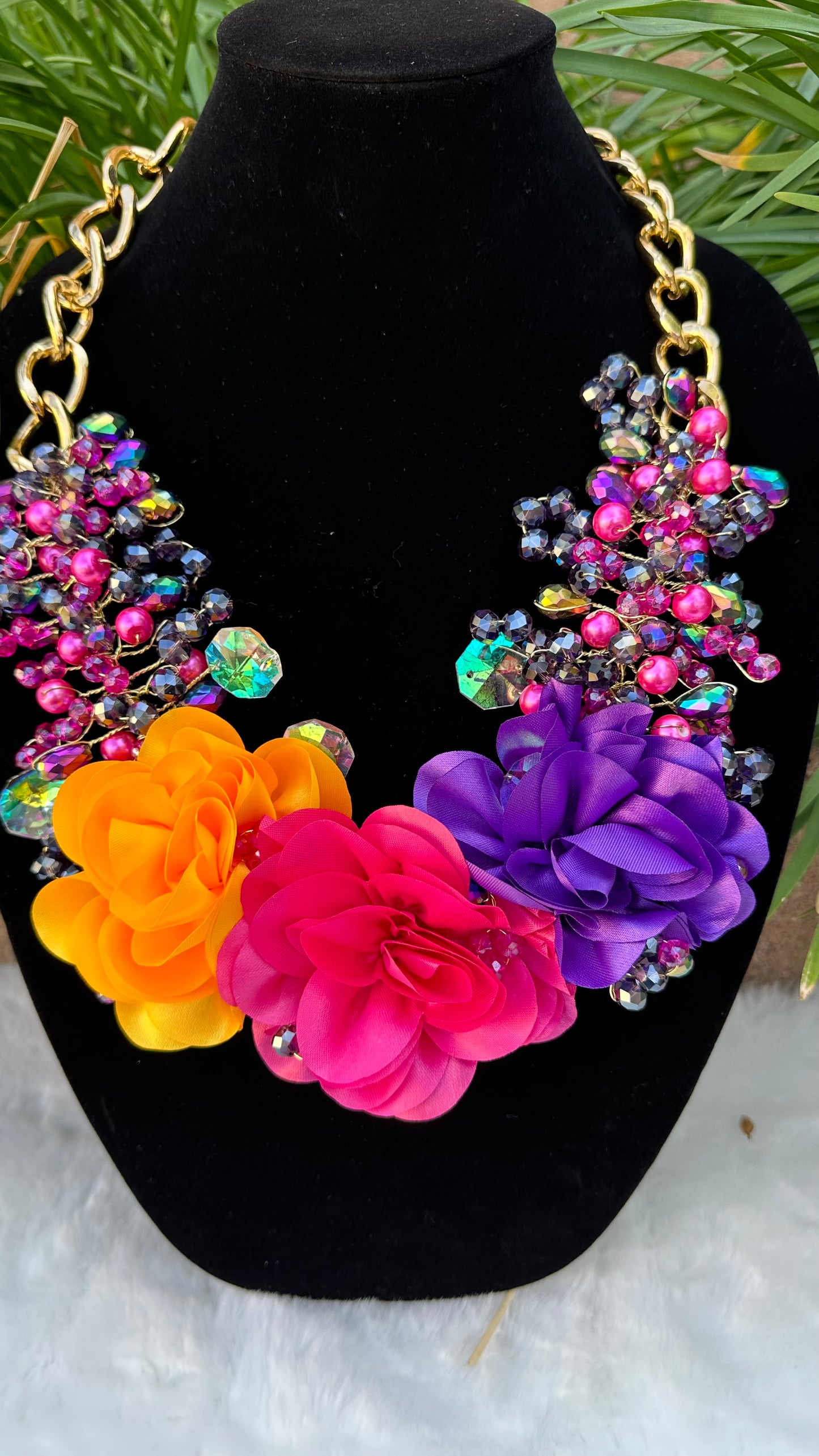 Flower Maxi Necklace