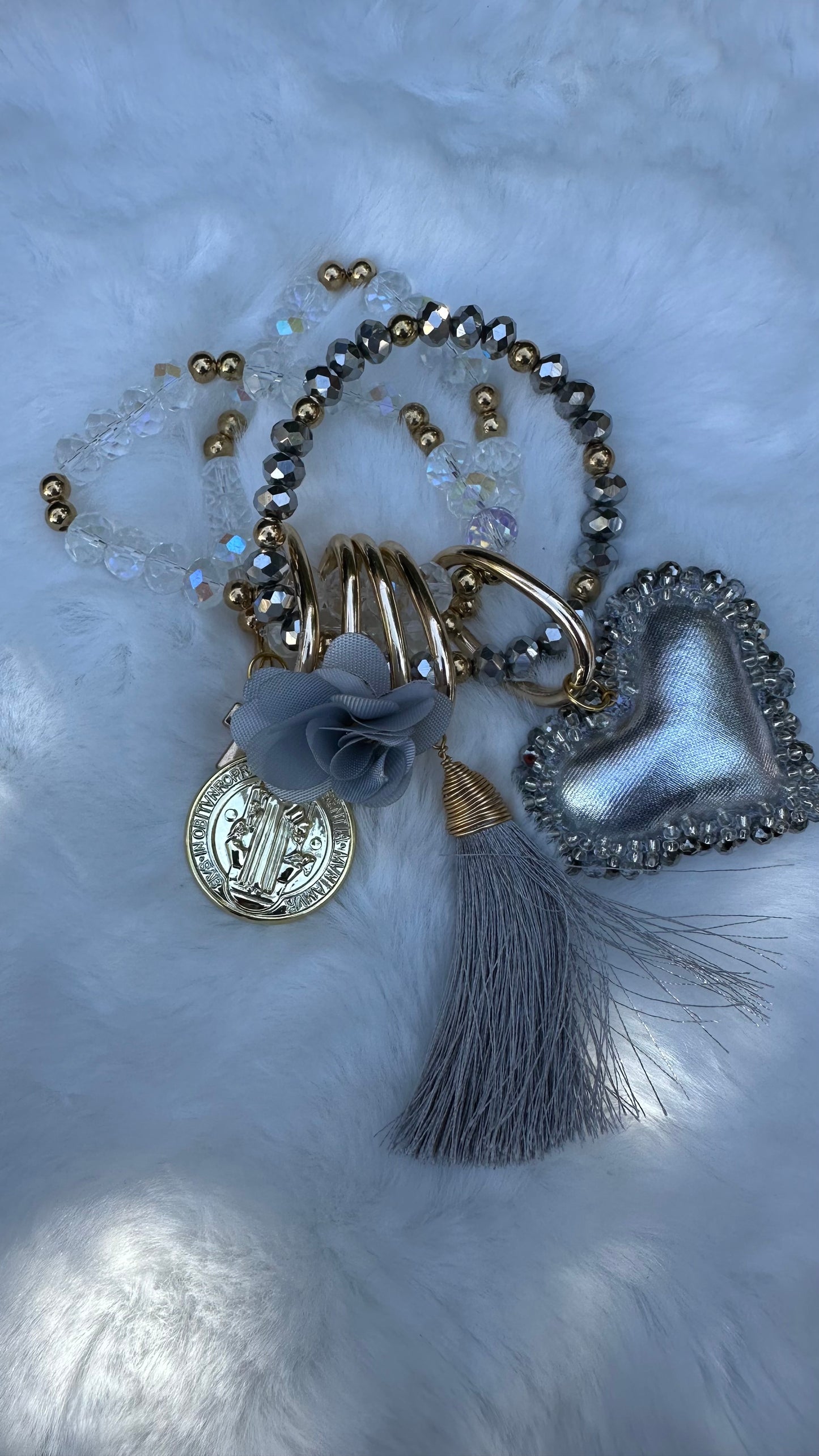 Silver Fin de Semana Bracelet Set