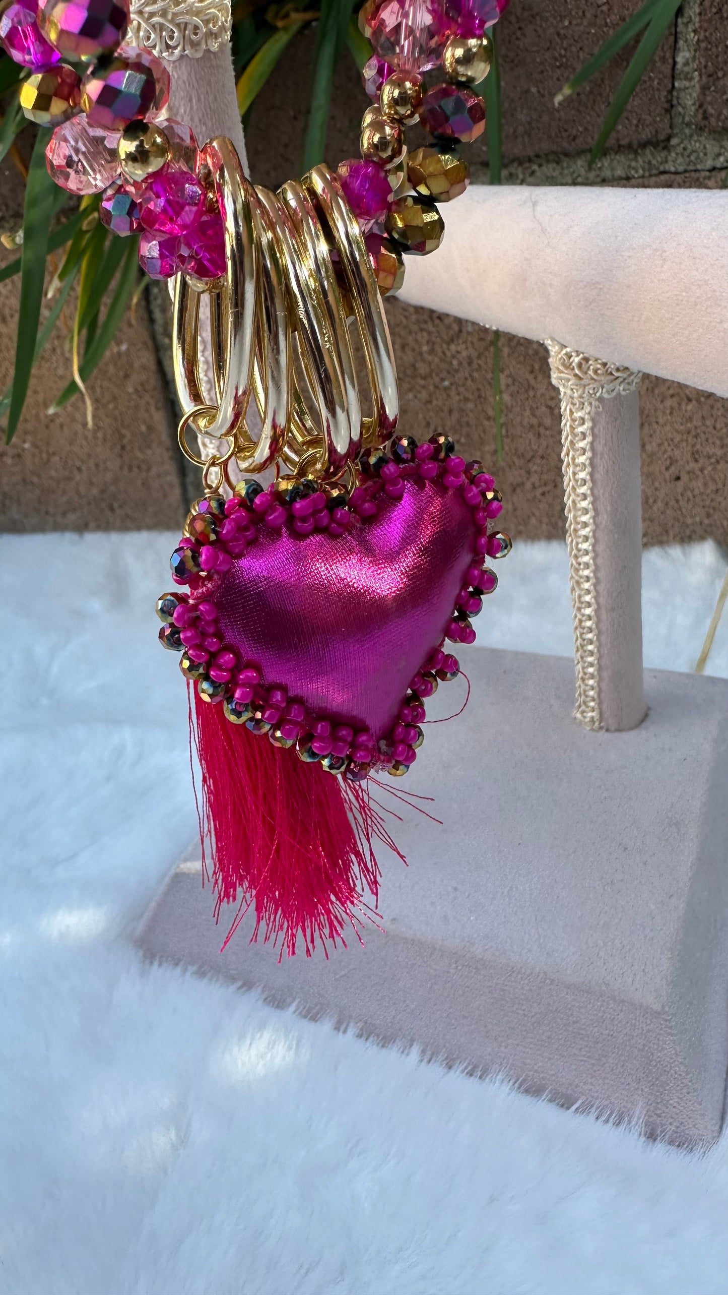 Fuchsia Fin de Semana Bracelet Set