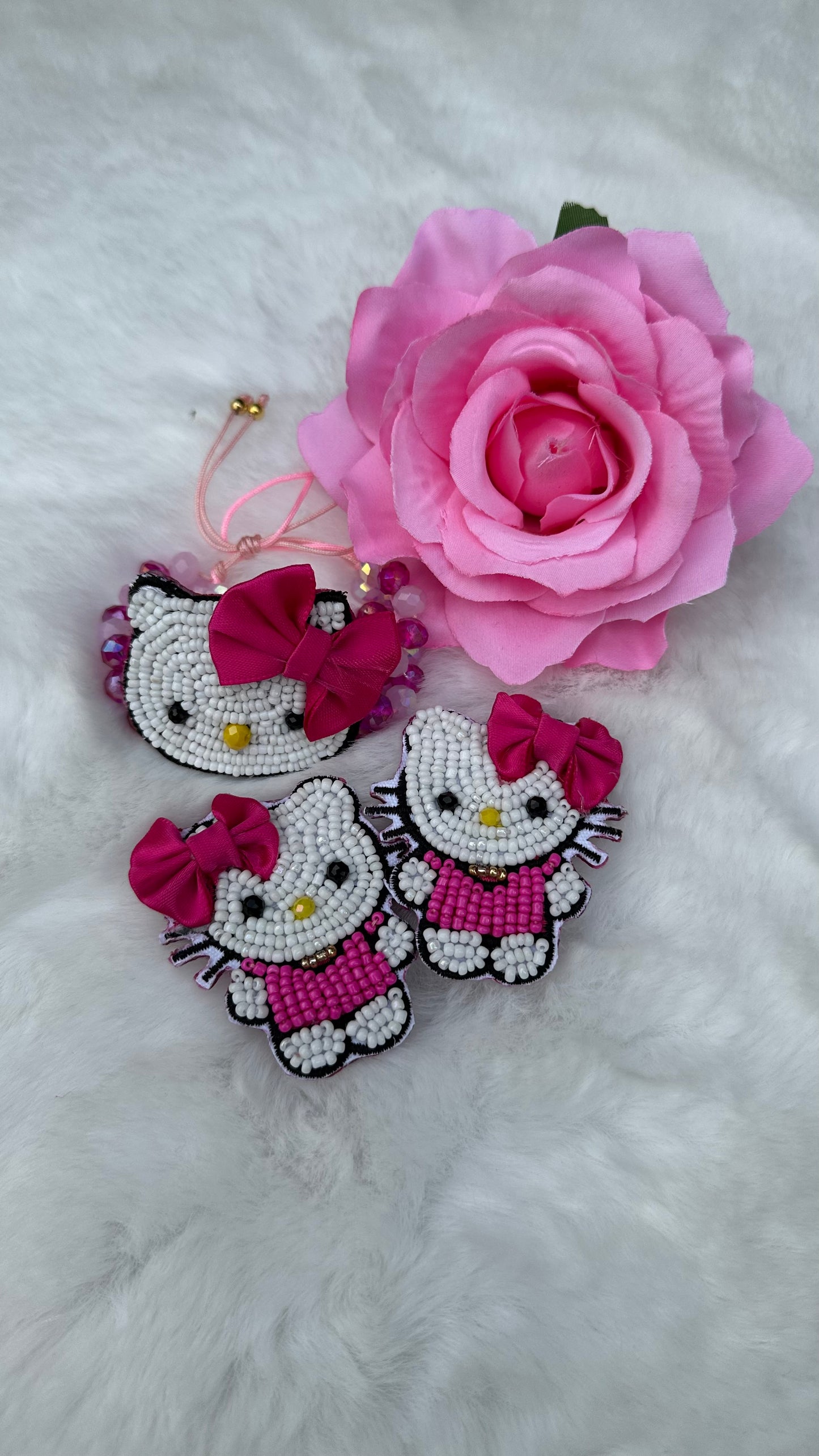 Pink Bow Hello Kitty Set
