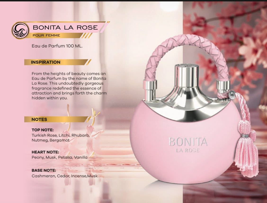Bonita La Rose EDP Perfume By Le Falcone 90 ML