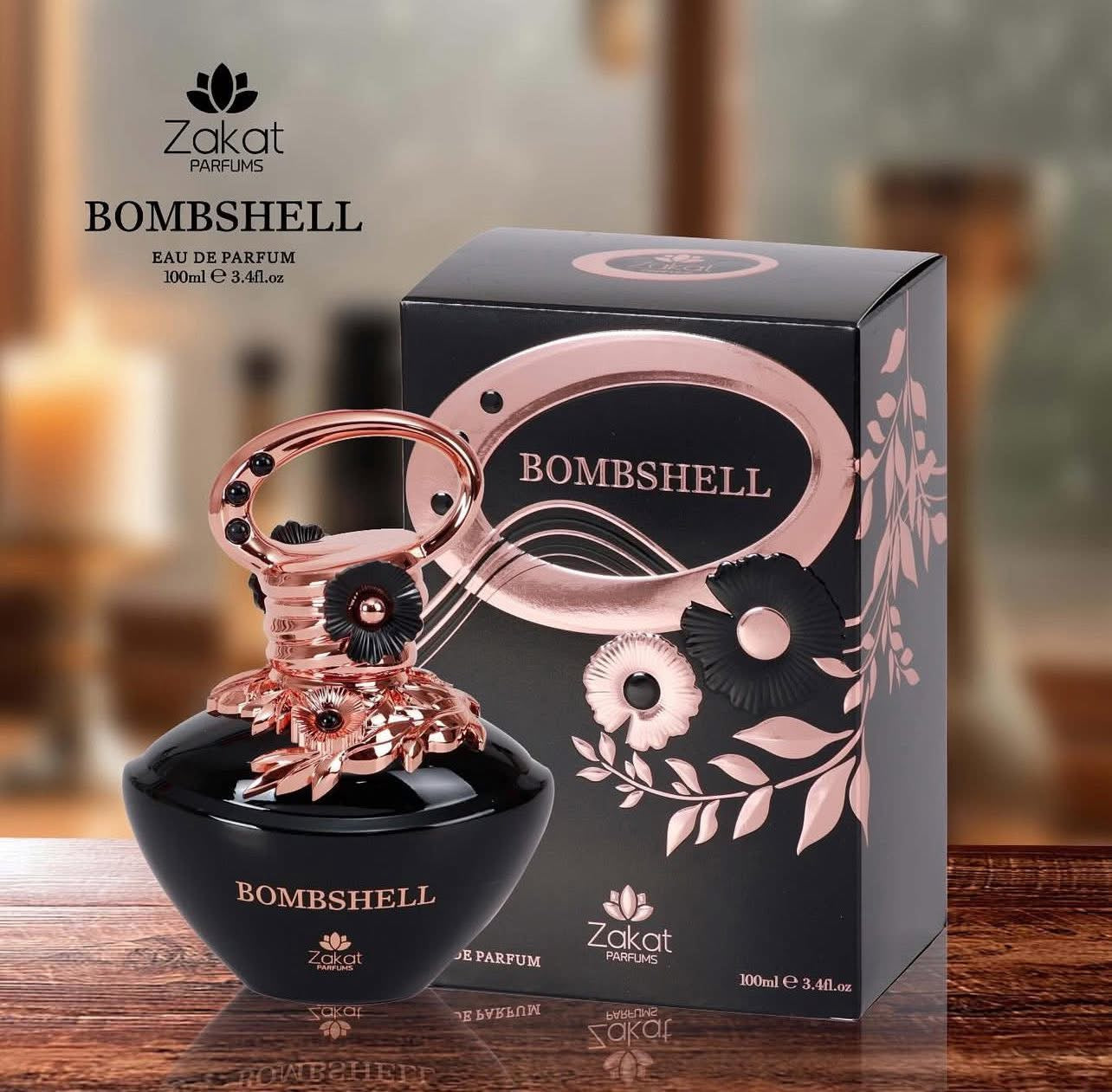 BOMBSHELL WOMEN EDP - 100ML (3.4oz) BY ZAKAT