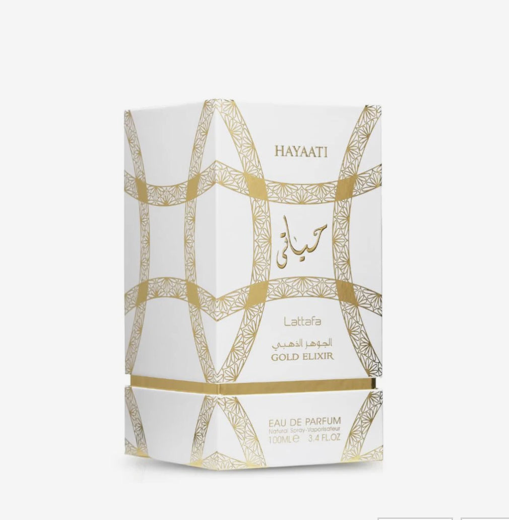 Lattafa Hayaati Gold Elixir Eau de Parfum 3.4oz