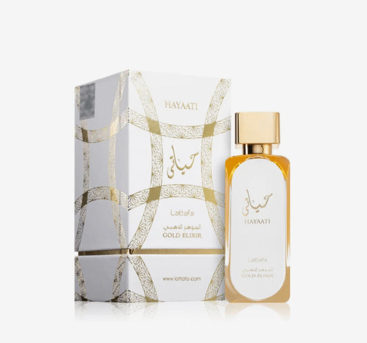 Lattafa Hayaati Gold Elixir Eau de Parfum 3.4oz