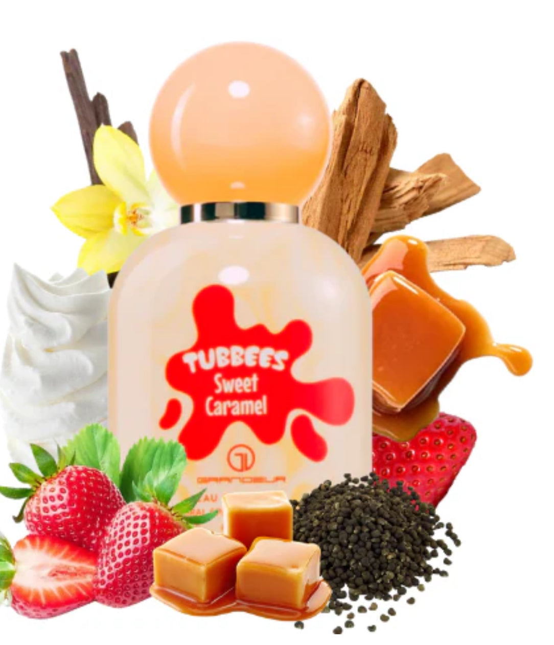 Original Arabic Perfume Sweet Caramel  1.7oz Unisex