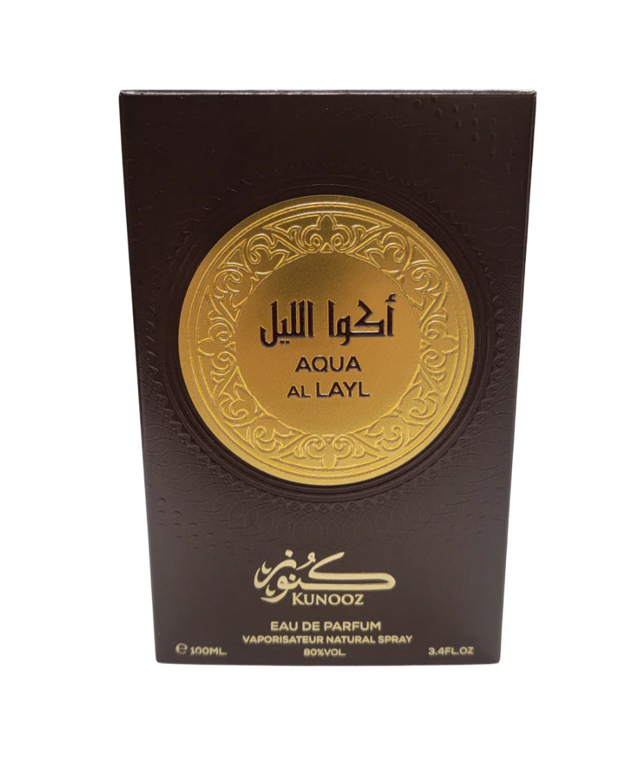 Aqua Al Layl Eau De Parfum By Kunooz Zoghbi Parfums 100ml 3.4 FL OZ