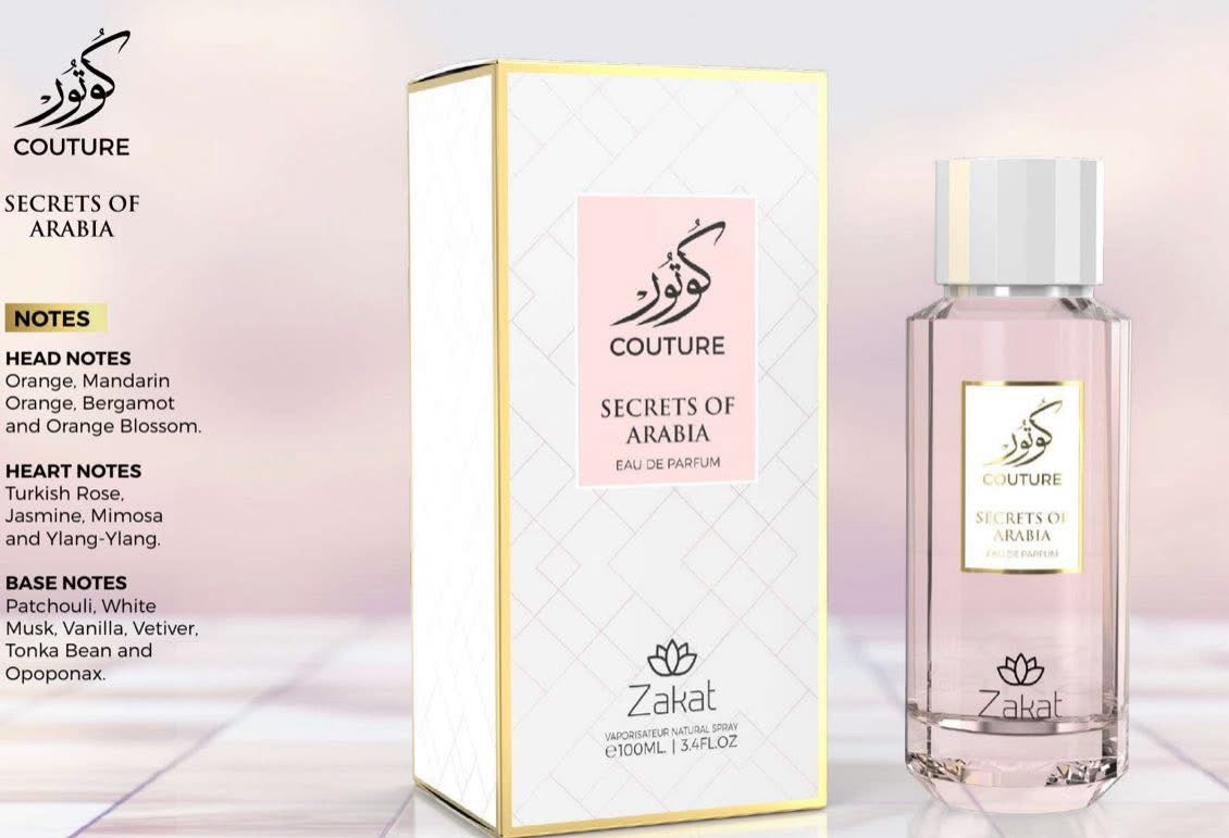 SECRET OF ARABIA COUTURE EDP - 100ML BY ZAKAT