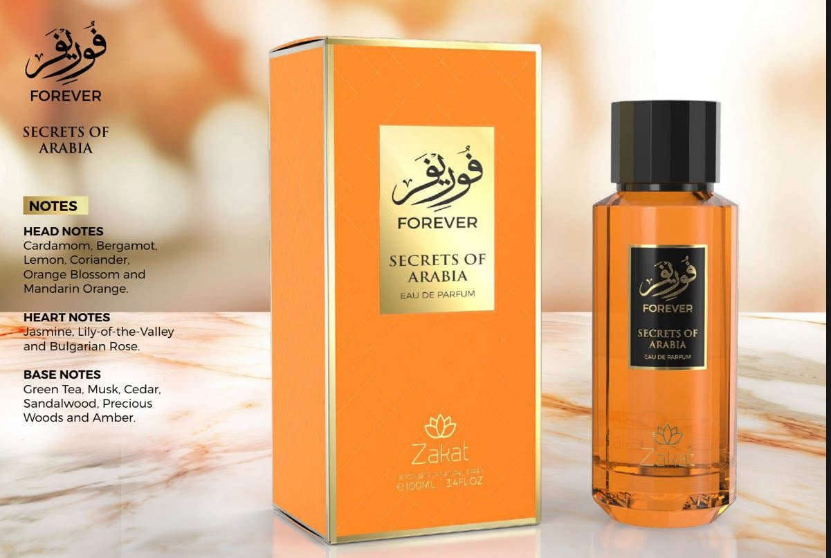 SECRET OF ARABIA FOREVER EDP - 100ML BY ZAKAT