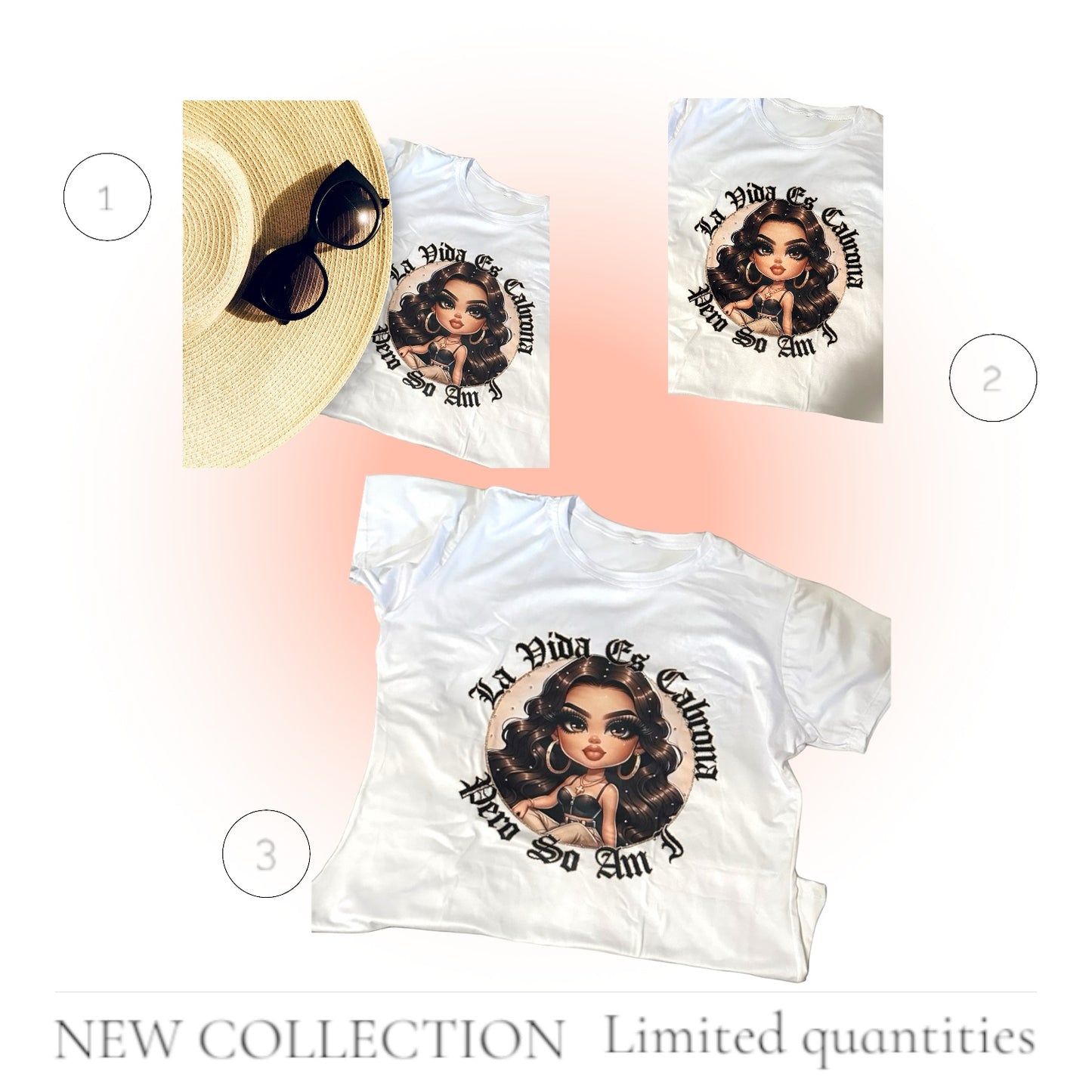 Limited Edition-La vida es cabrona pero so Am I shirt