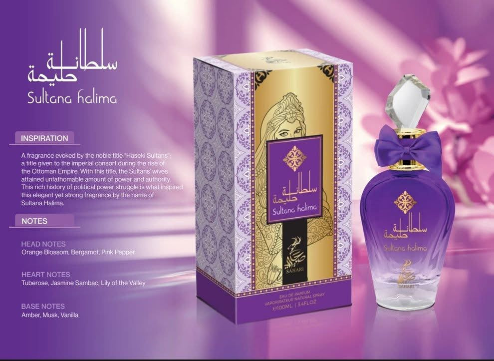 Women Sultana Halima by Sahari Eau de Parfum Spray EDP 100 mL 3.4 oz