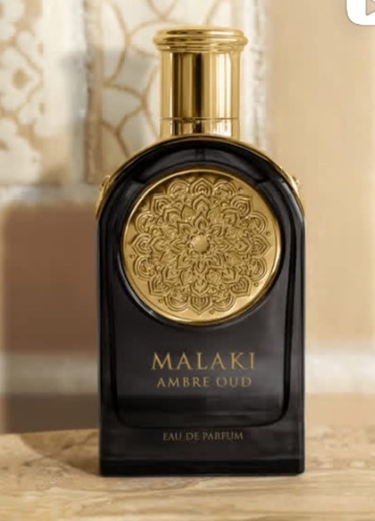 Men Malaki Amber Oud By Sahari Eau De Parfum 3.4 FL OZ 100ml Spray