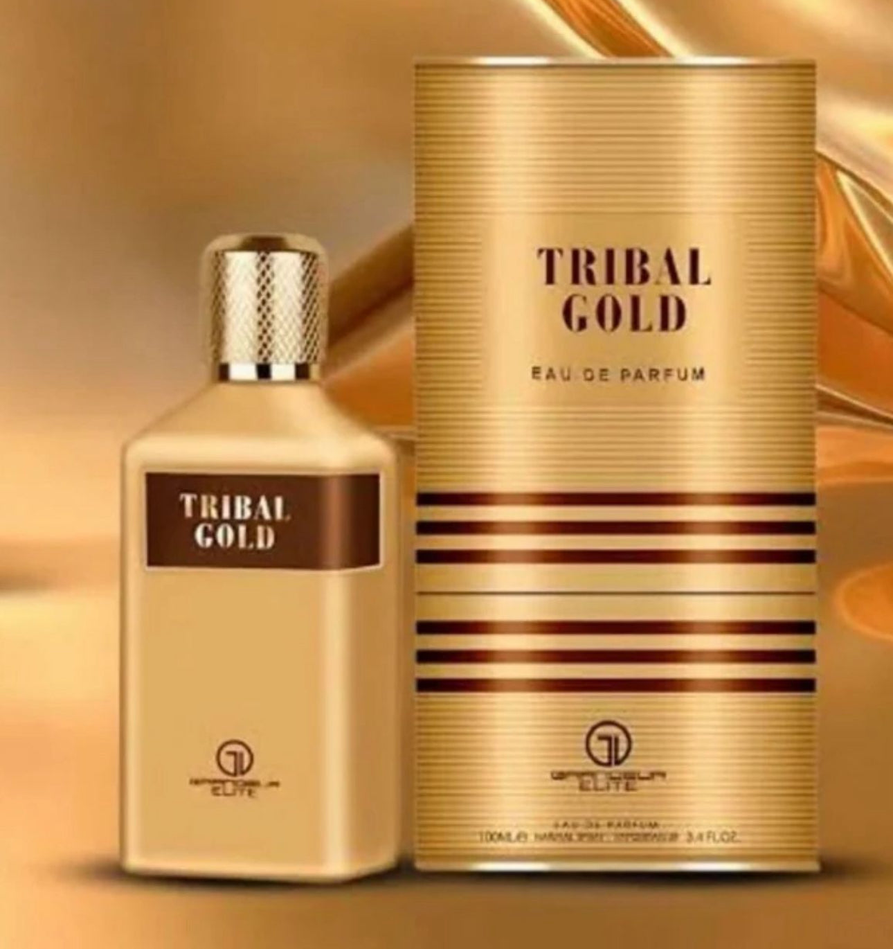 TRIBAL GOLD MEN EDP - 100ML (3.4oz) BY LE GRANDEUR/Inspired by “Le Male” Elixir by Jean Paul