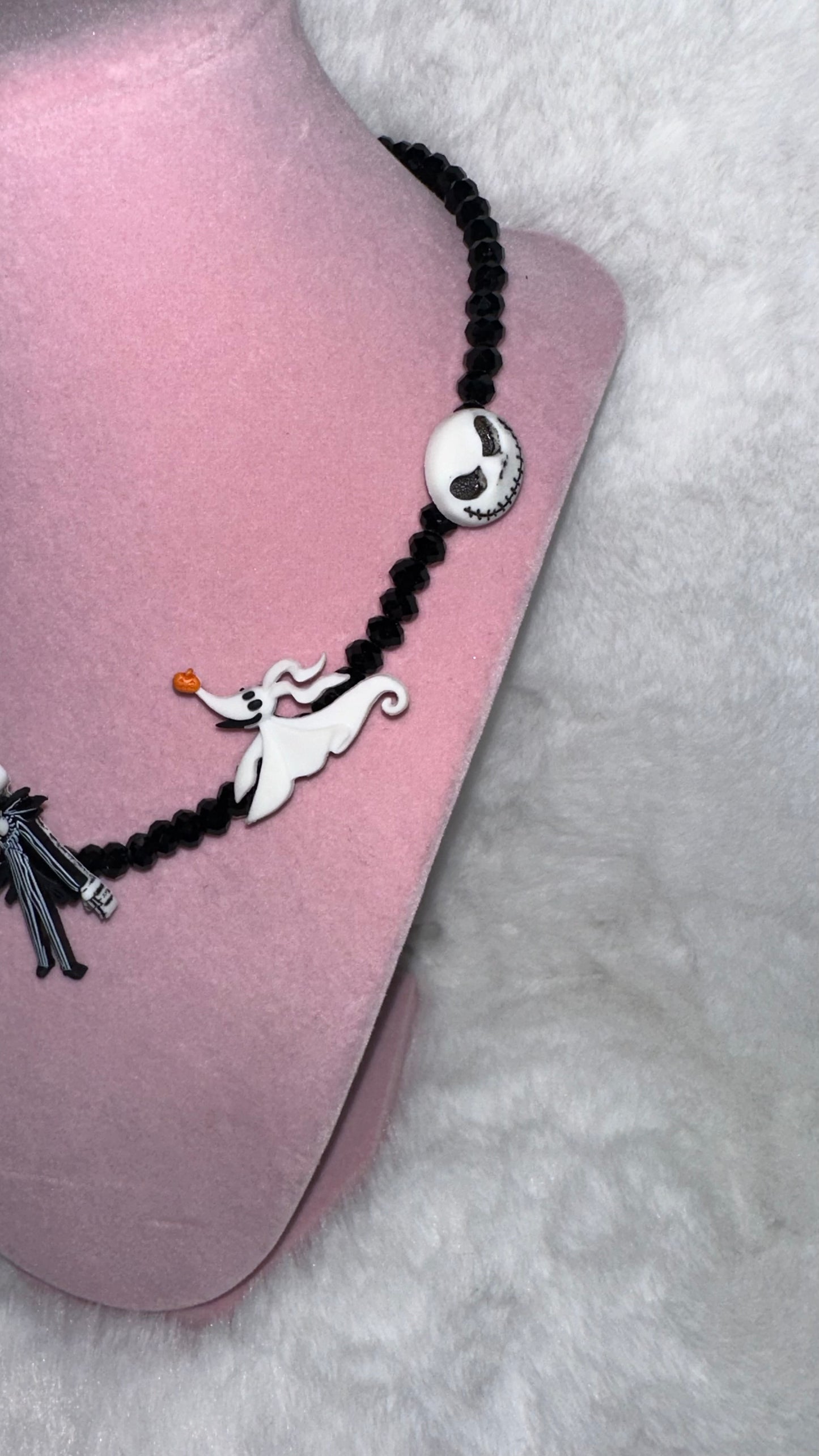Sally and Jack nightmares before Christmas necklace