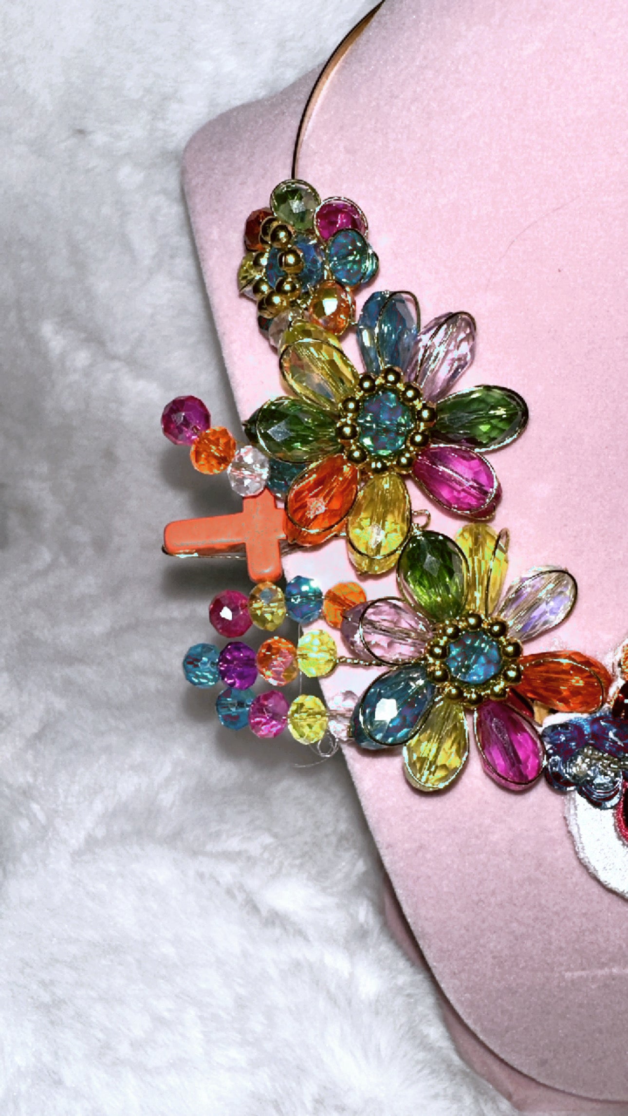 Sugar skull necklace