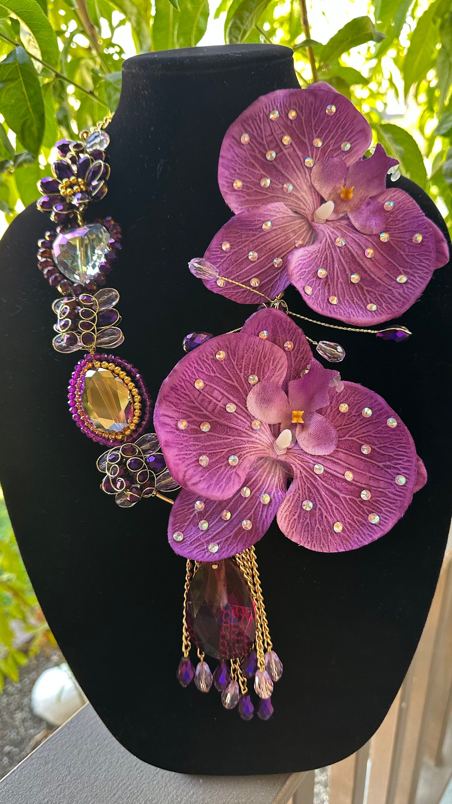 Orquídea Maxi Necklace