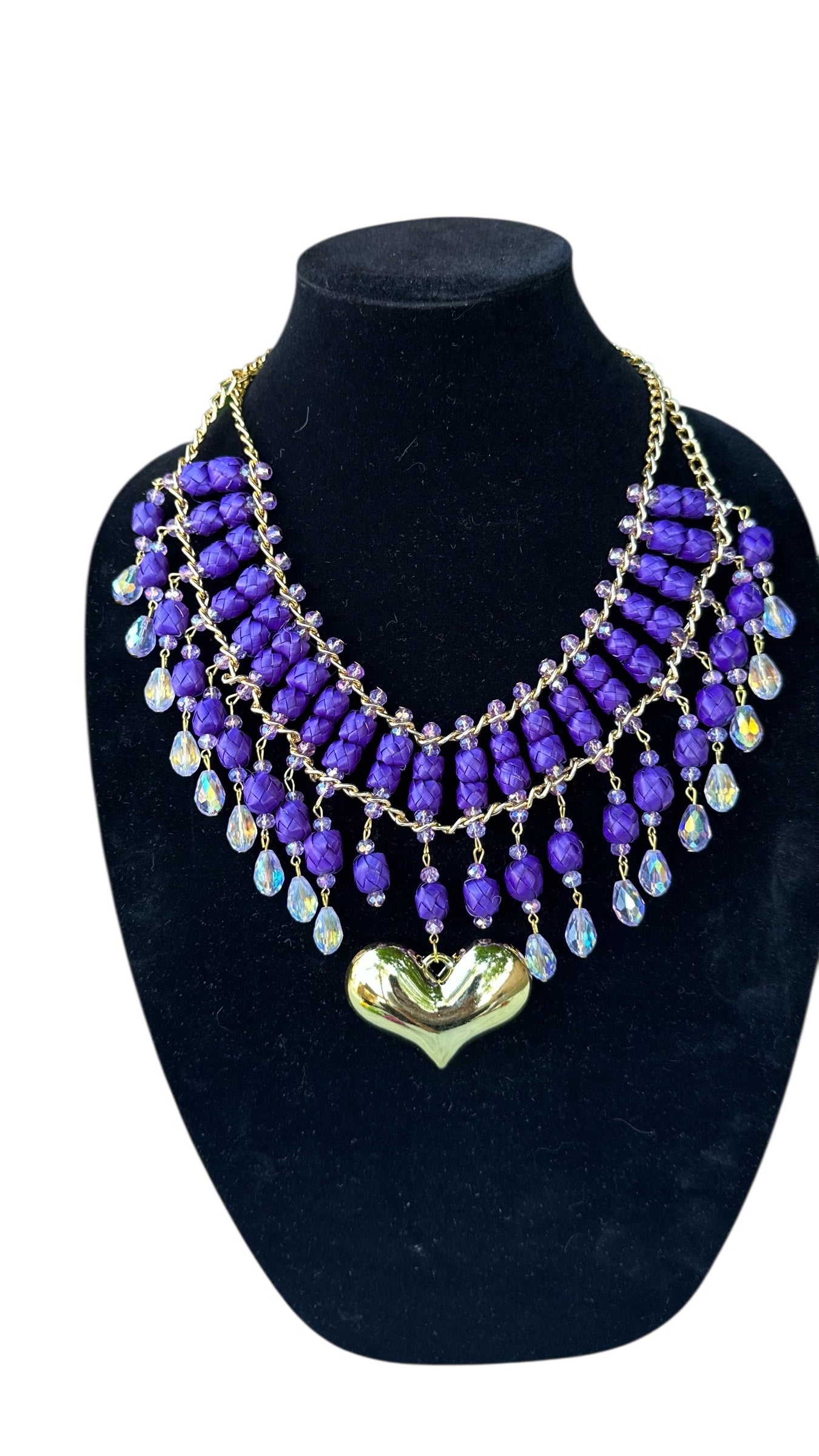 Purple Palma Necklace