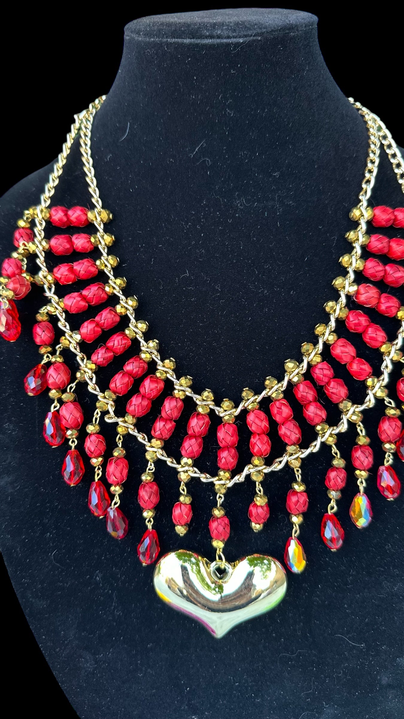 Red Palma Necklace