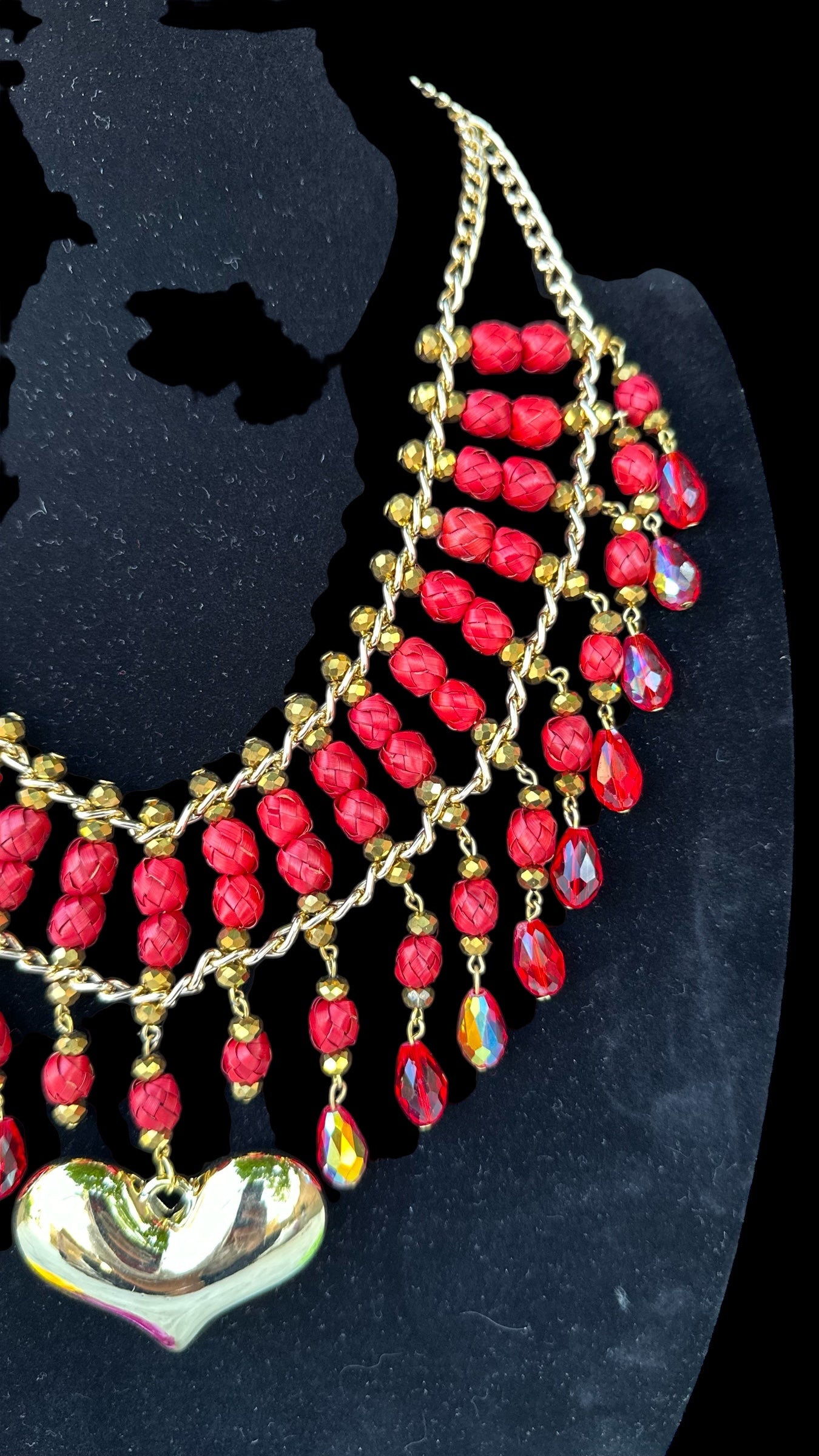 Red Palma Necklace