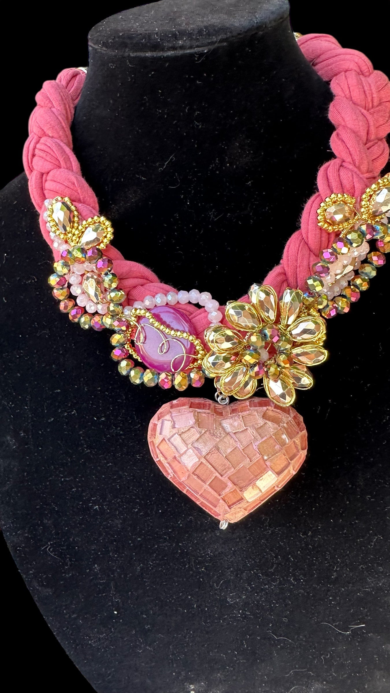Corazon Vitral Necklace