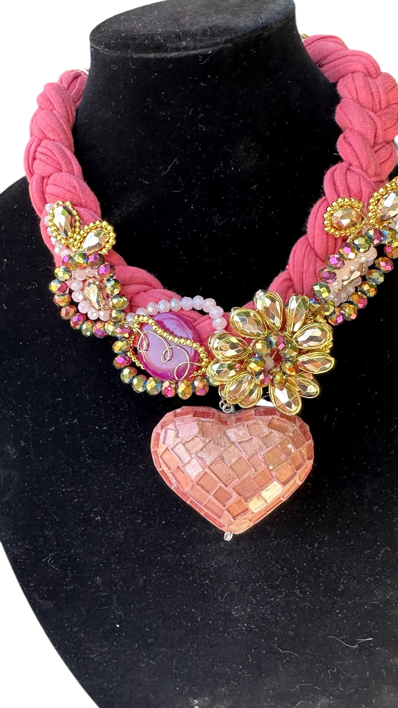 Corazon Vitral Necklace