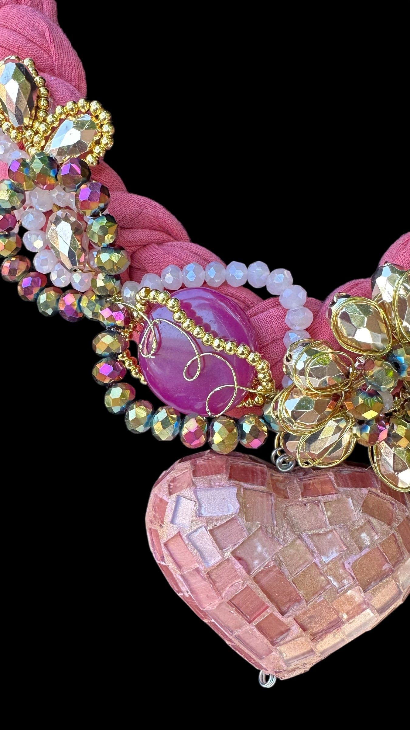 Corazon Vitral Necklace