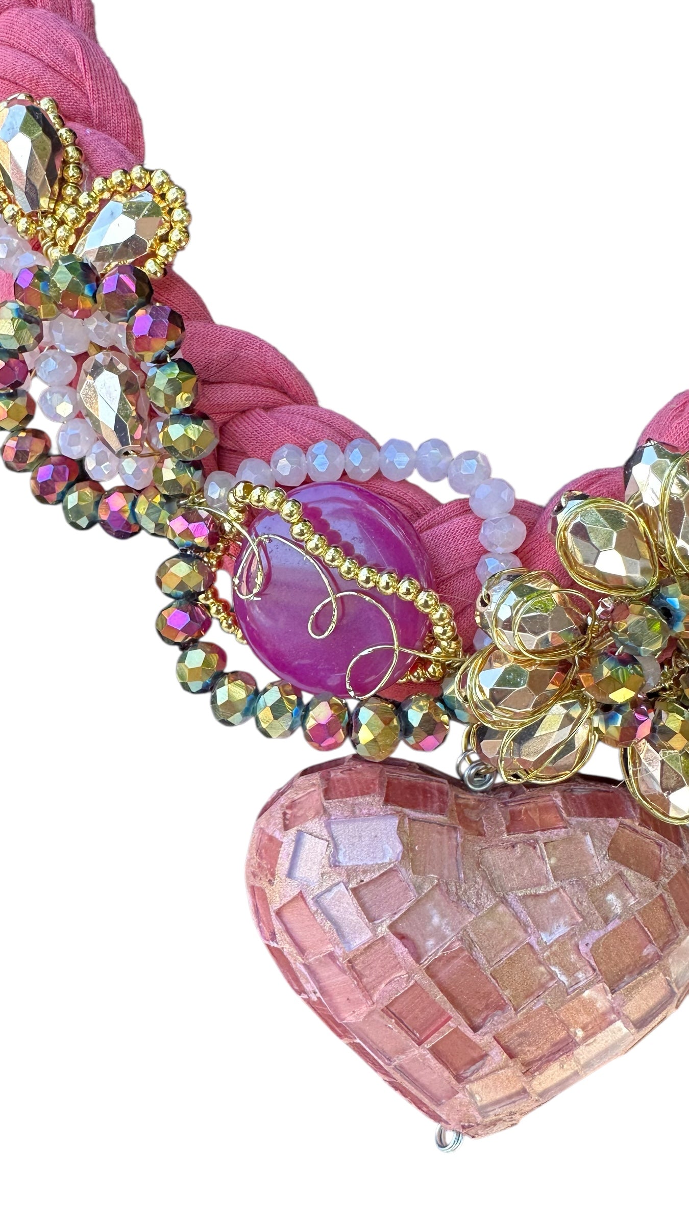 Corazon Vitral Necklace