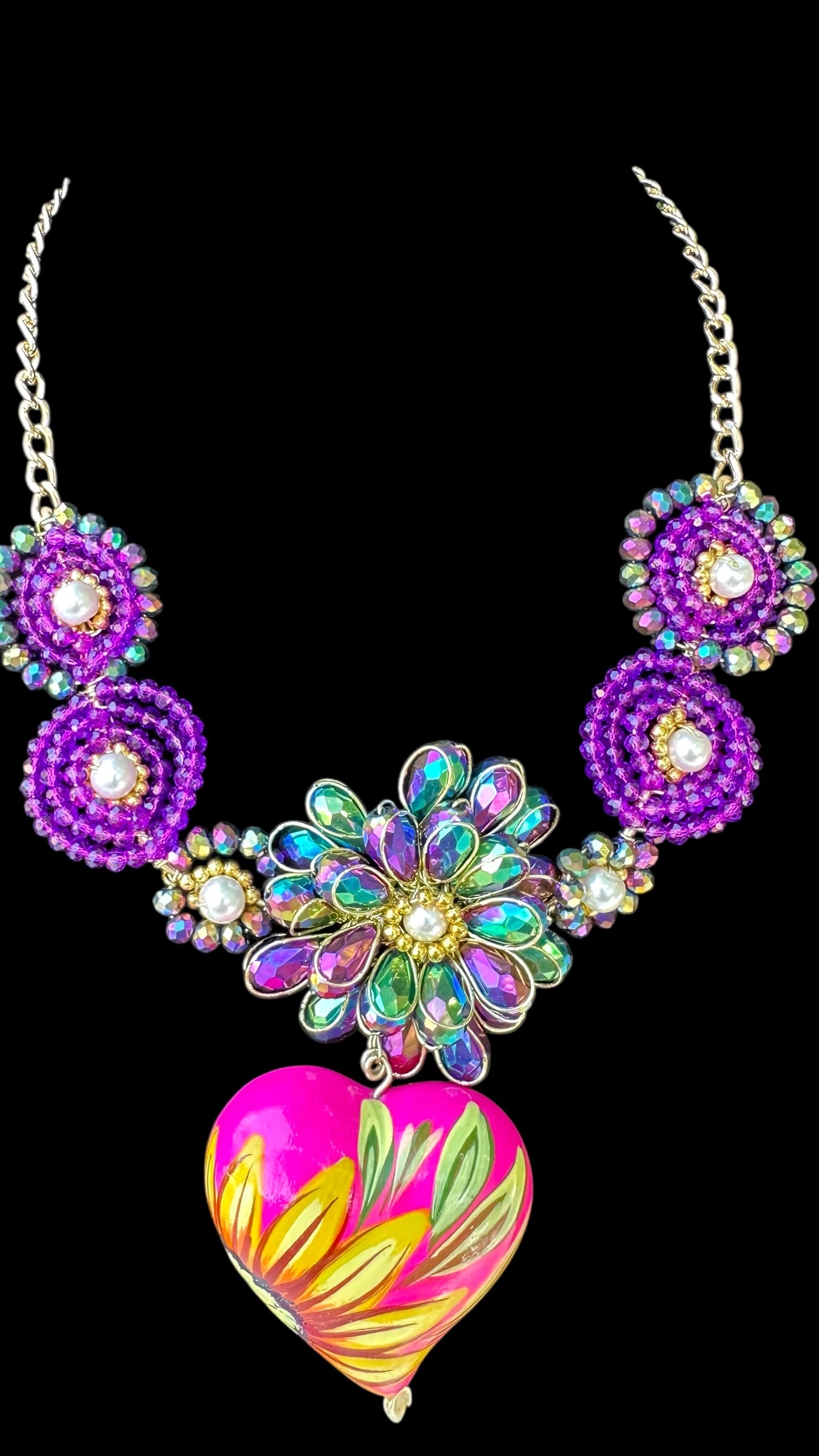 Corazon Pintado Necklace