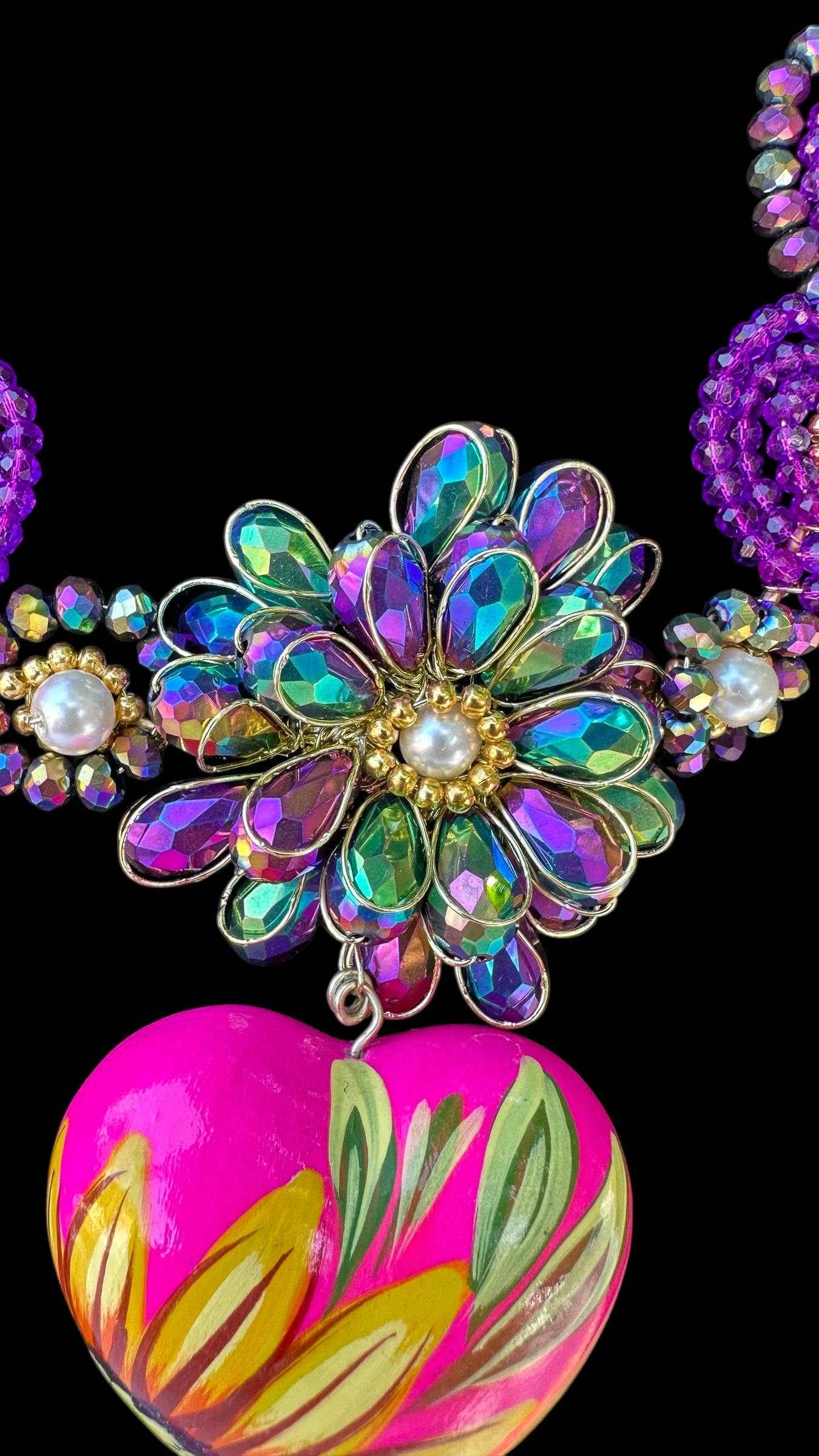 Corazon Pintado Necklace
