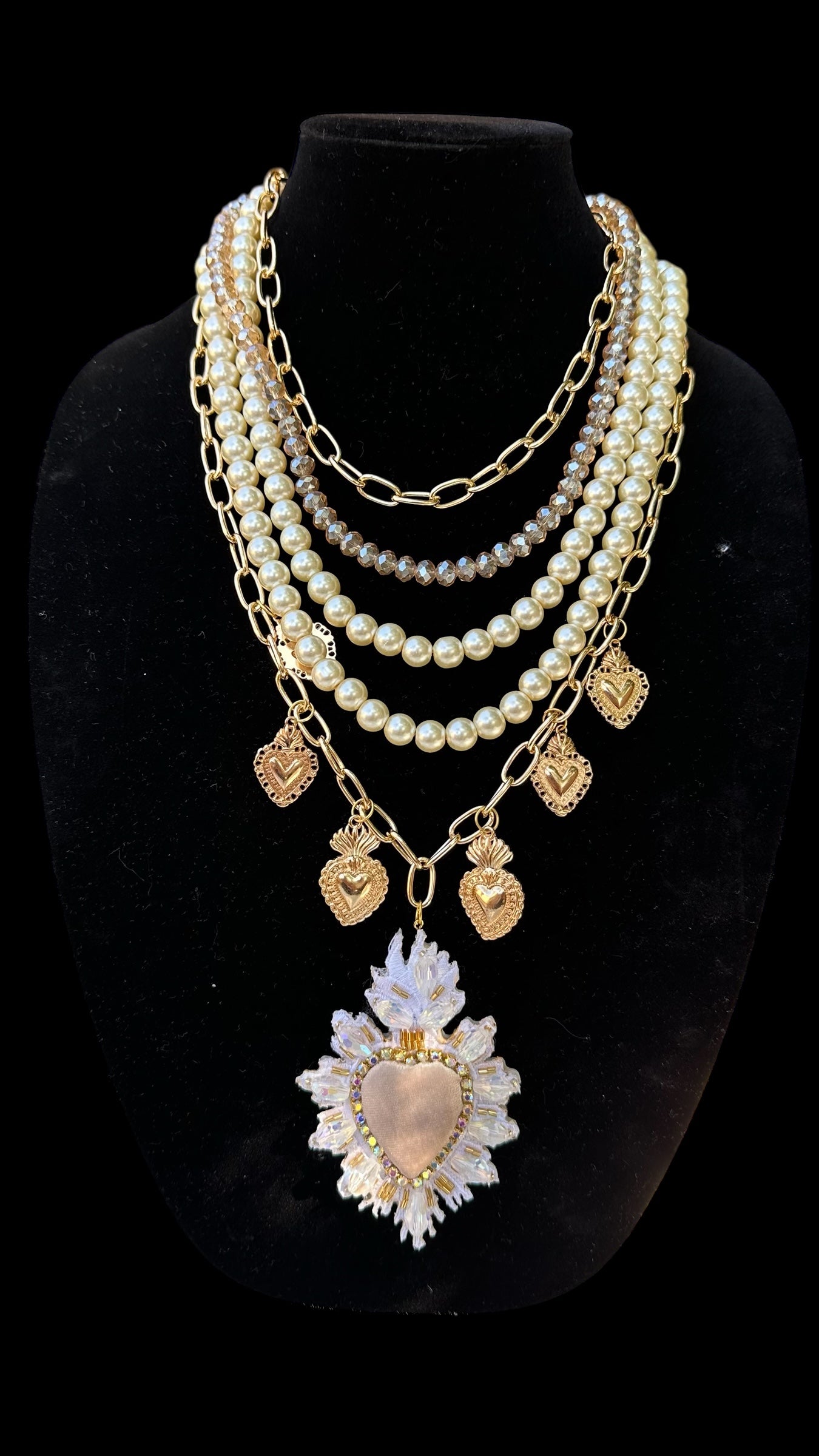 Corazon Velvet Necklace