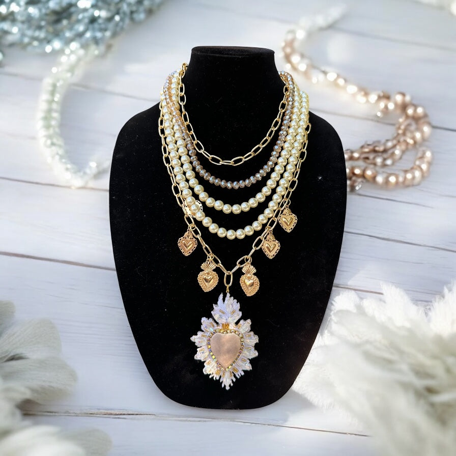 Corazon Velvet Necklace