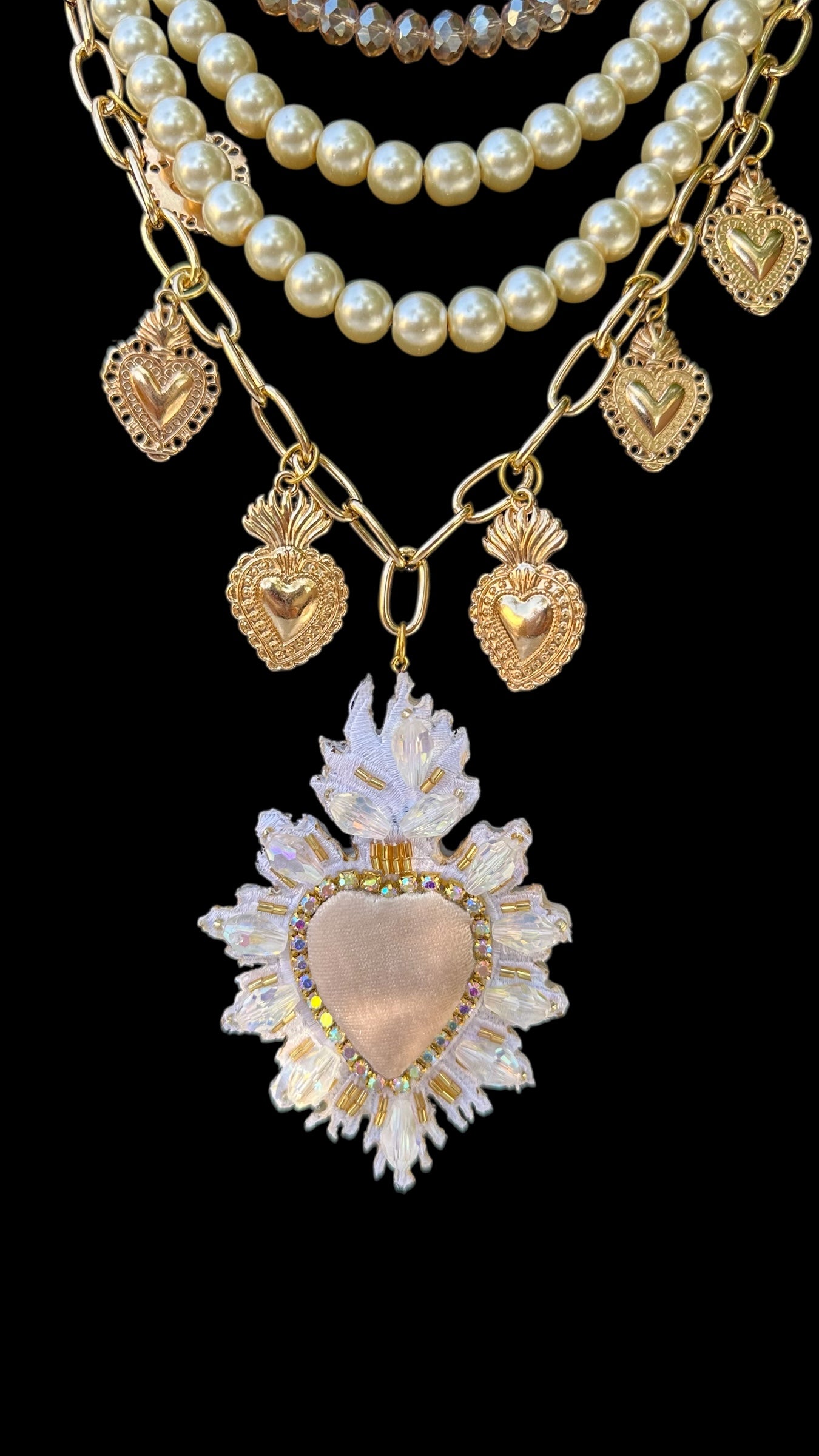 Corazon Velvet Necklace