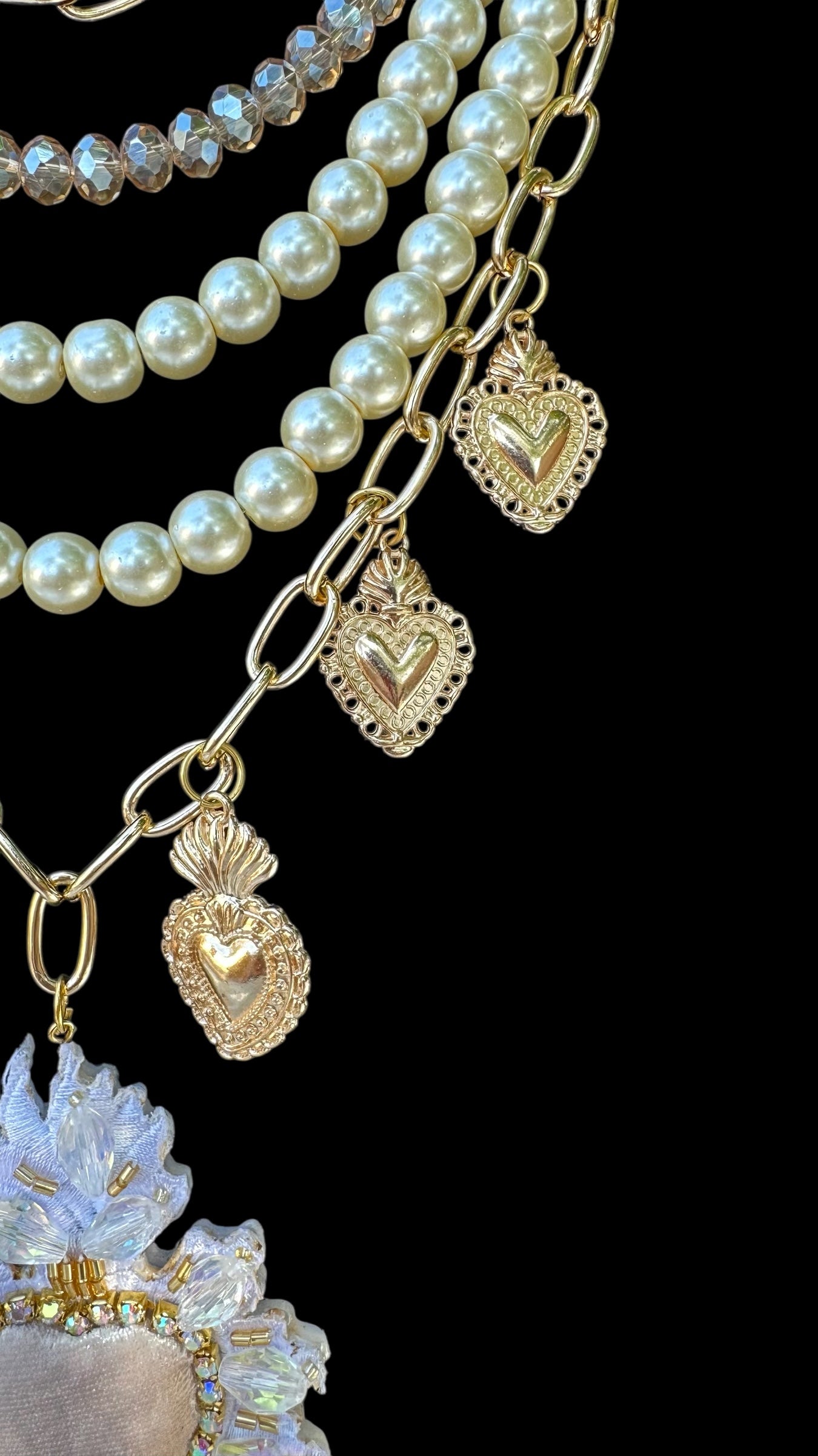 Corazon Velvet Necklace