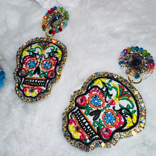 Sugar skull Earings