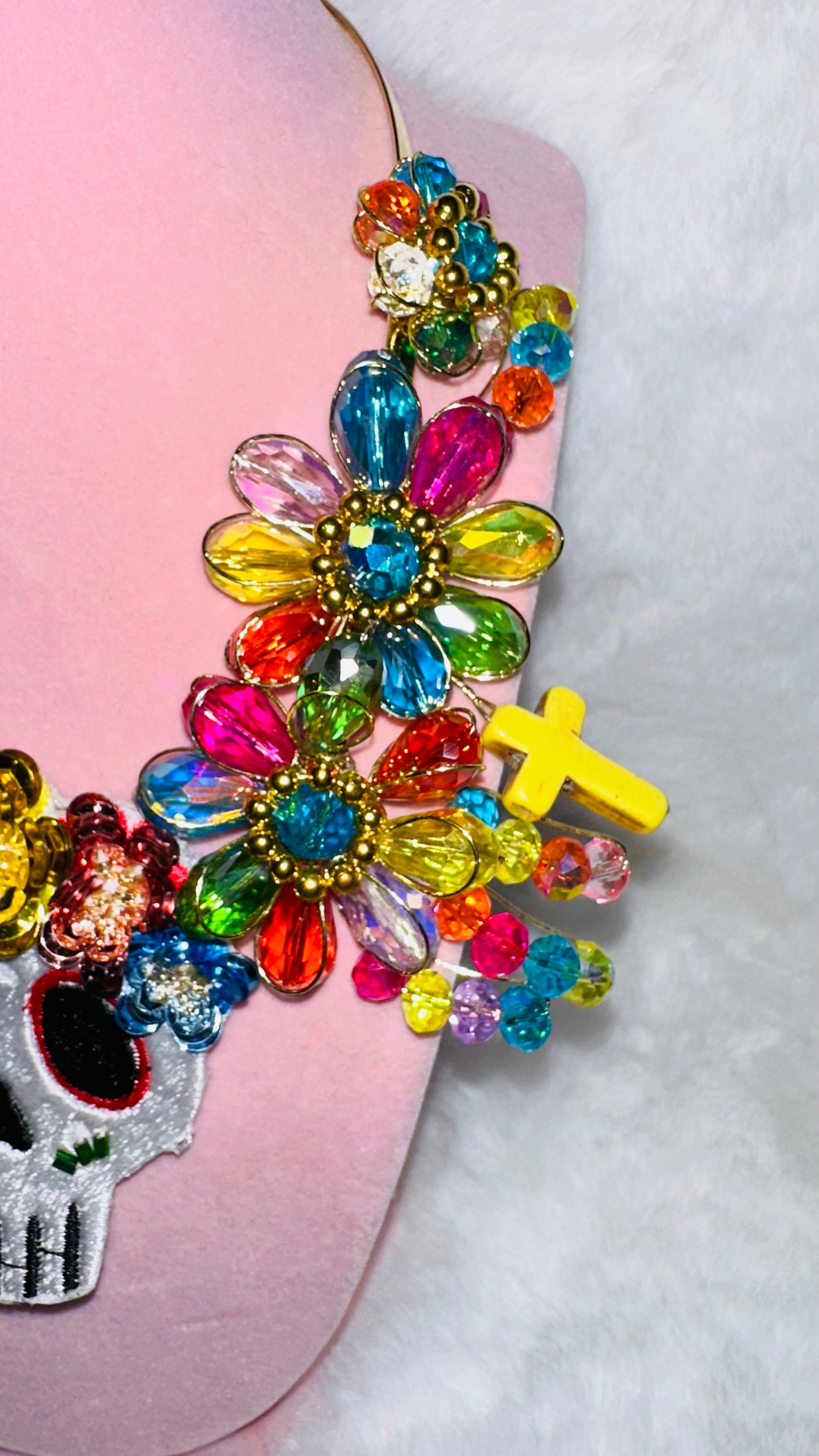 Sugar skull necklace