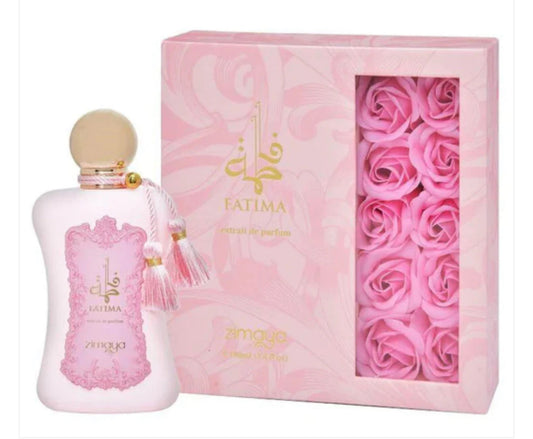 FATIMA PINK Women rose EDP - 100ML (3.40z) by Zimaya