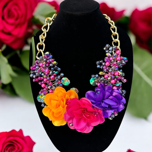 Flower Maxi Necklace