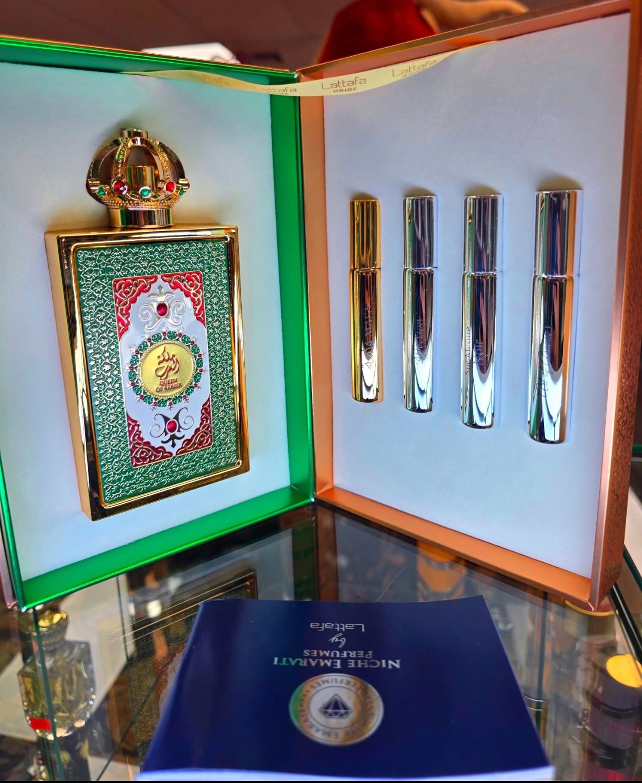 Queen Of Arabia Eau De Parfum Spray 100ml (3.4 Oz) By Lattafa Pride