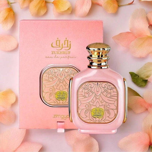 Zukhruf Pink EDP 3.4 oz Spray – Floral Unisex Fragrance