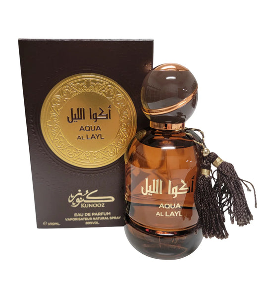 Aqua Al Layl Eau De Parfum By Kunooz Zoghbi Parfums 100ml 3.4 FL OZ