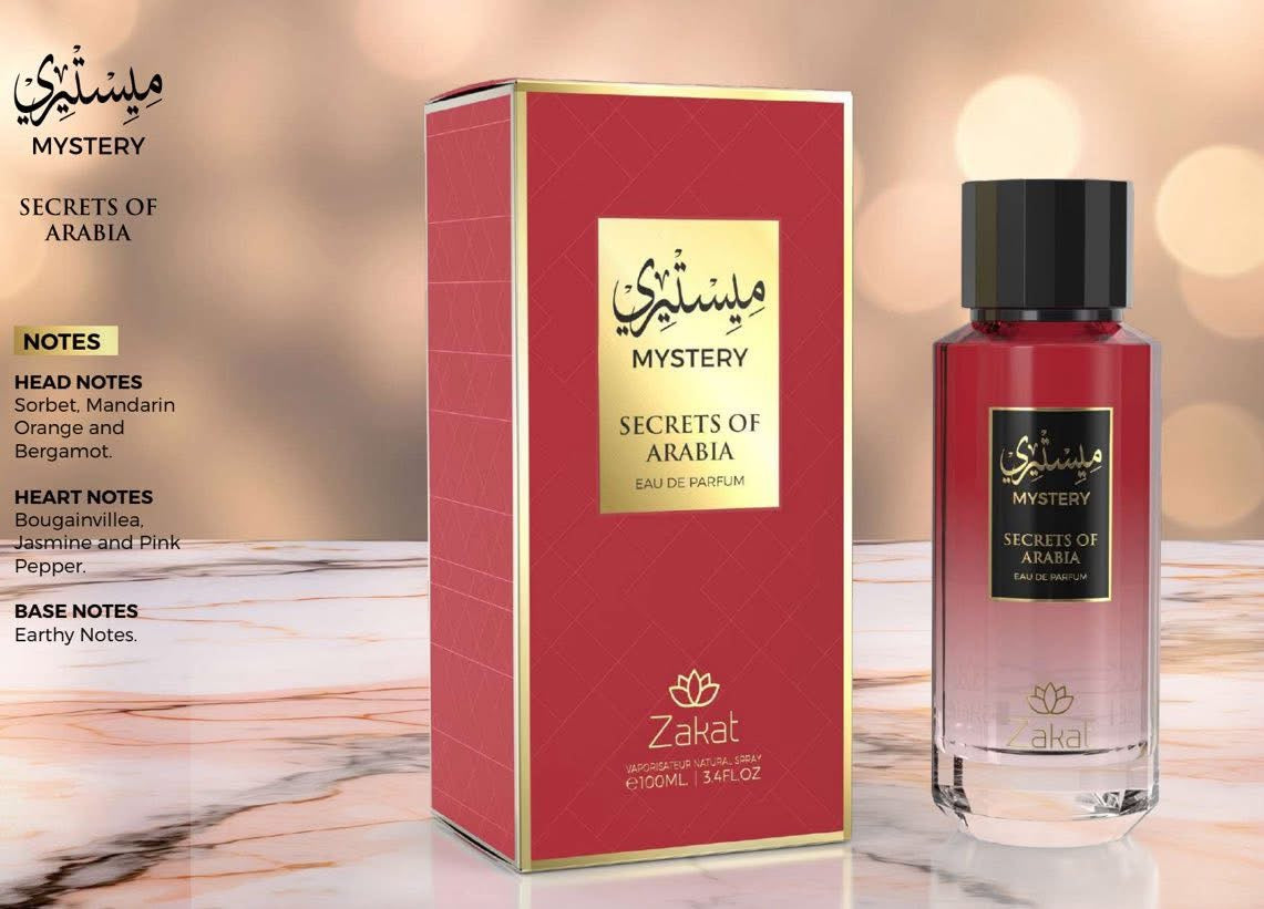 SECRET OF ARABIA MYSTERY EDP - 100ML BY ZAKAT